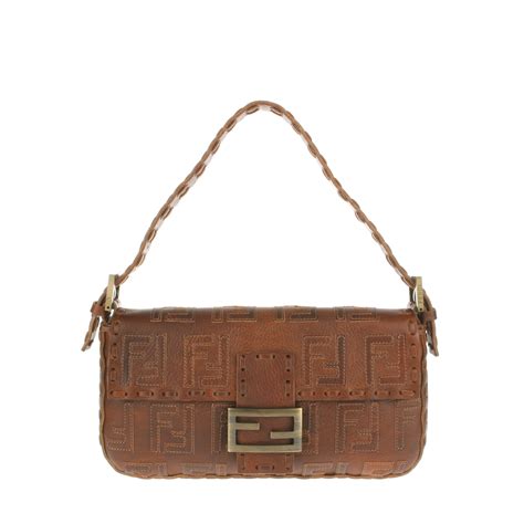 vintage fendi leather baguette|fendi baguette size chart.